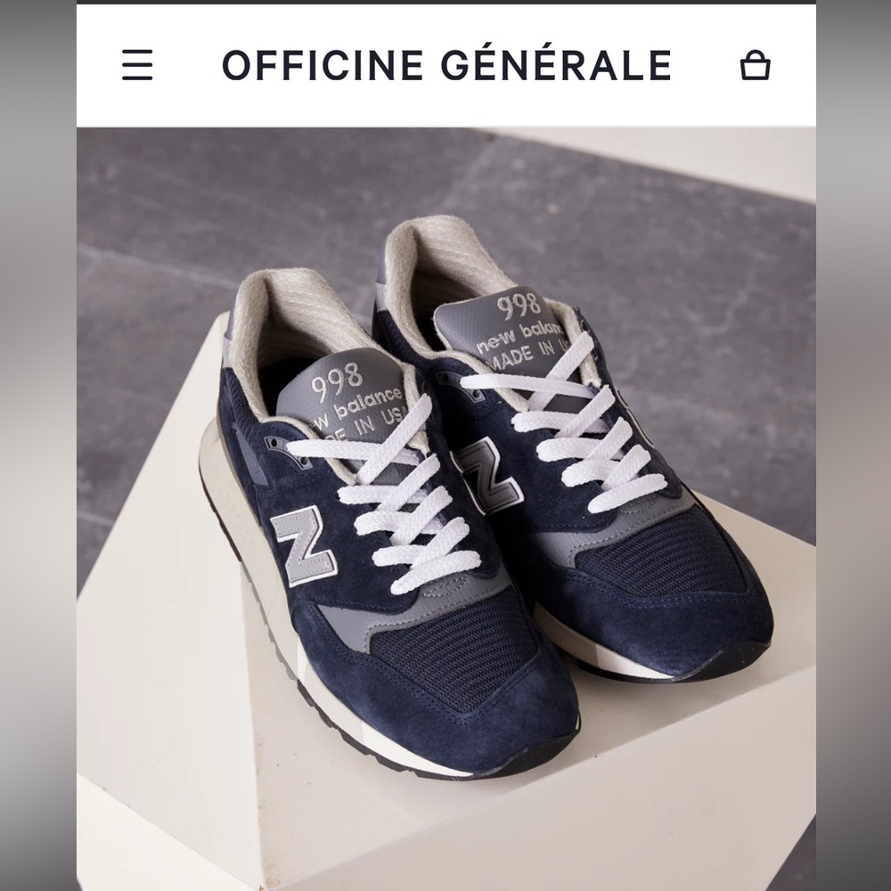 NEW BALANCE 998 NWT
MADE IN USA
